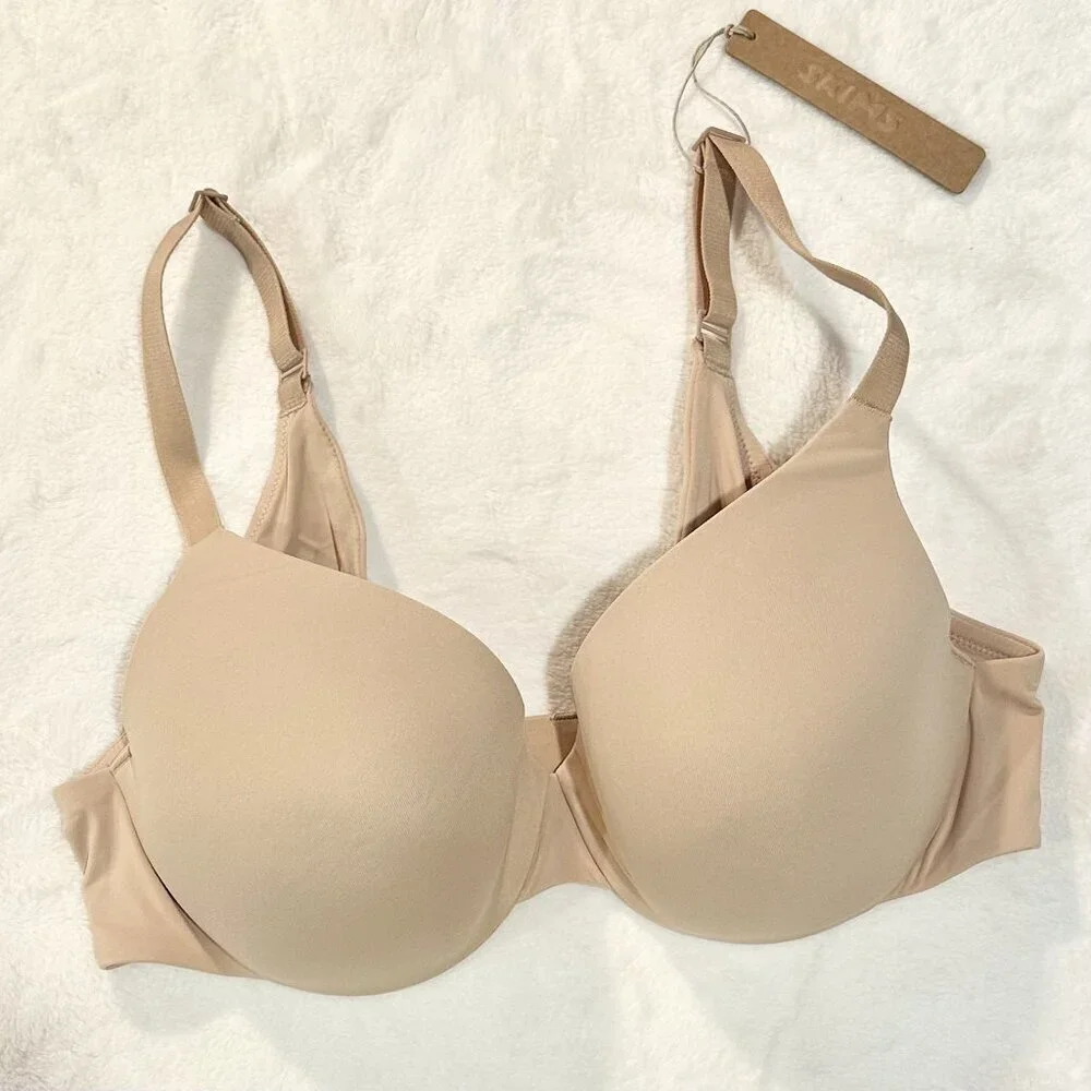 NWT SKIMS Smoothing Intimates Full Coverage Lightly Lined Bra in Clay - 36B - Picture 2 of 9